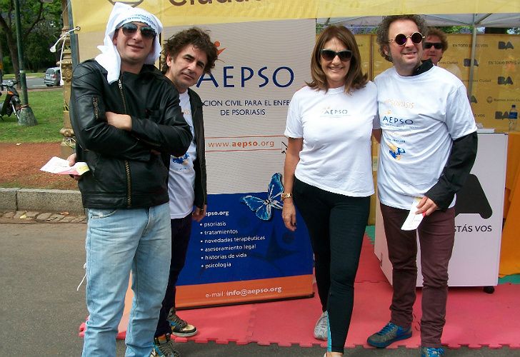 Caminata por la psoriasis en Palermo