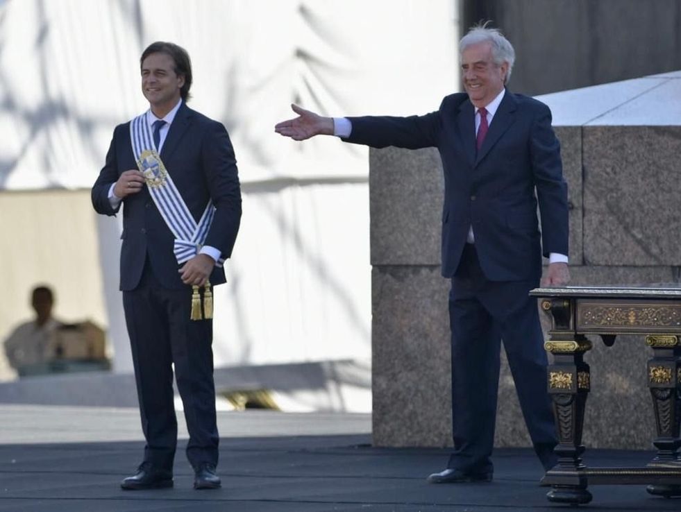 Luis Lacalle Pou, el "inquilino transitorio del poder"