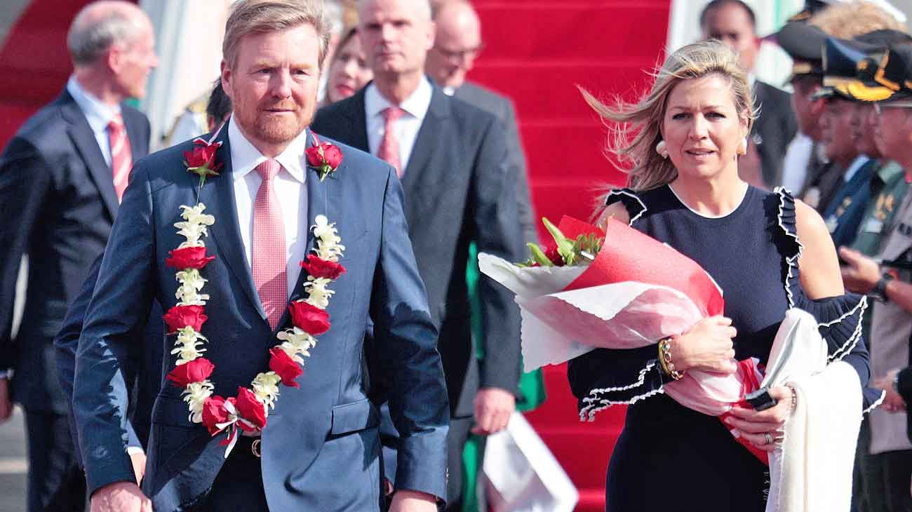 Máxima y su marido escucharon críticas en Indonesia