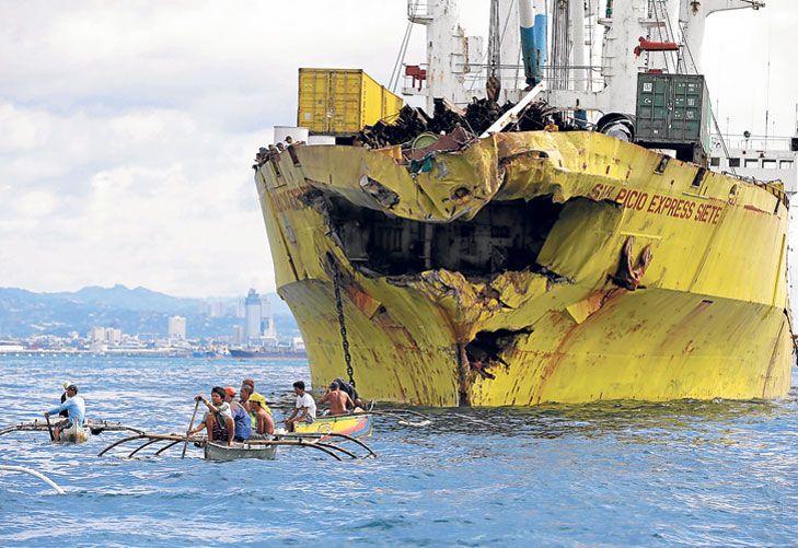 Trágica colisión de dos barcos en Cebu, centro de las Filipinas