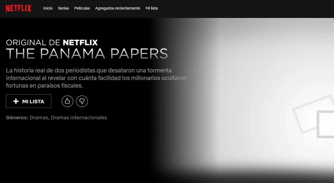 El documental sobre los Panama Papers llega a Netflix en marzo