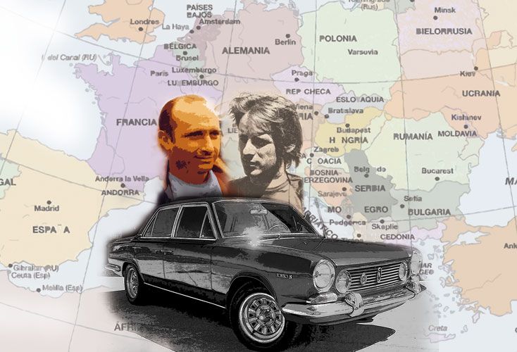 Por europa con Fangio en un Torino