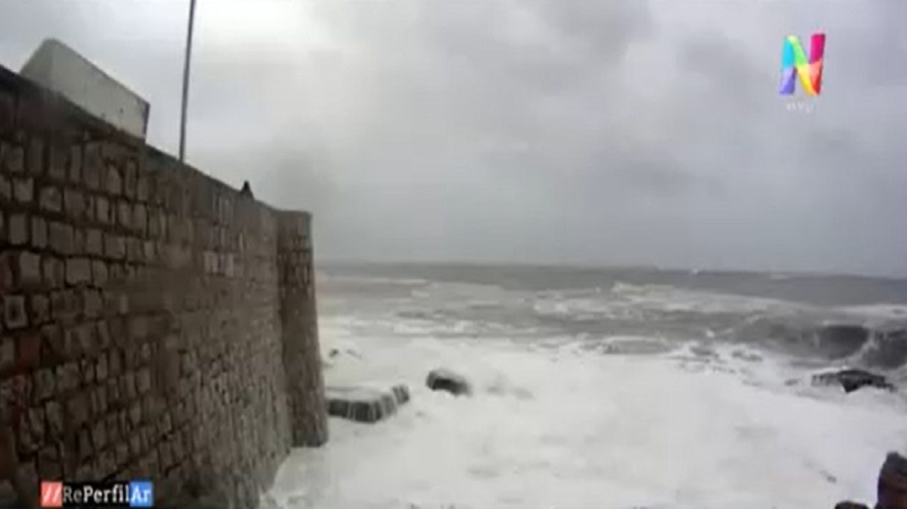 Alerta Naranja: un ciclón extratropical impacta de lleno a Buenos Aires