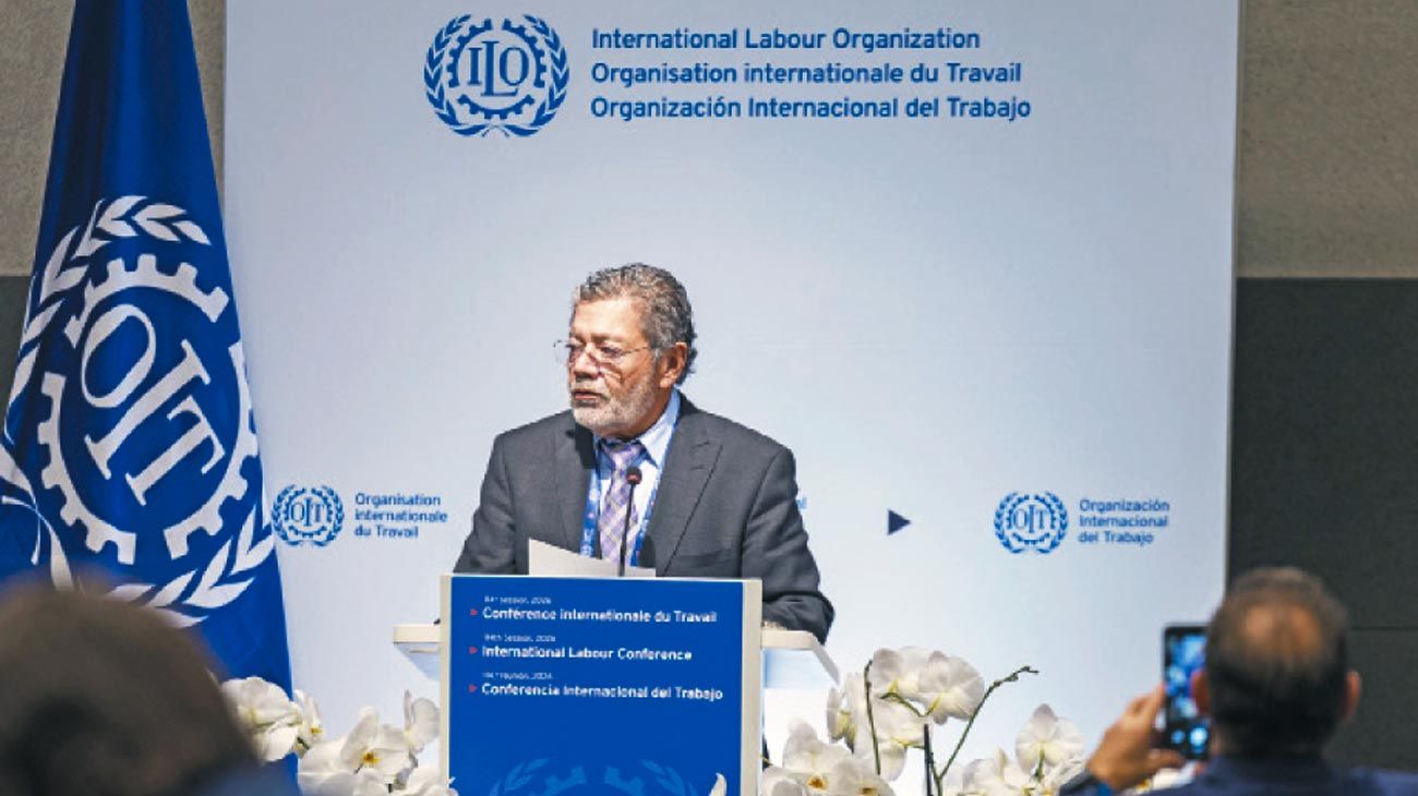Gerardo Martínez criticó en la OIT la reforma laboral del Gobierno