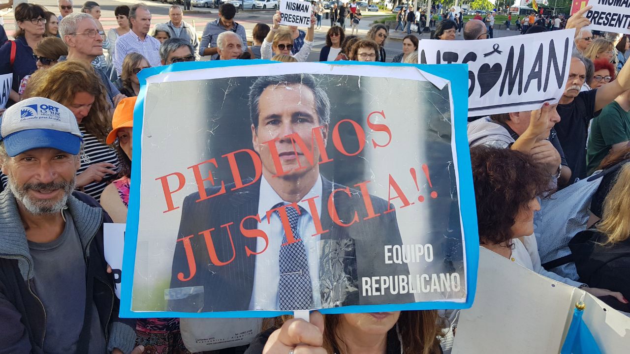 Homenaje dividido a Alberto Nisman, a cinco años de su muerte