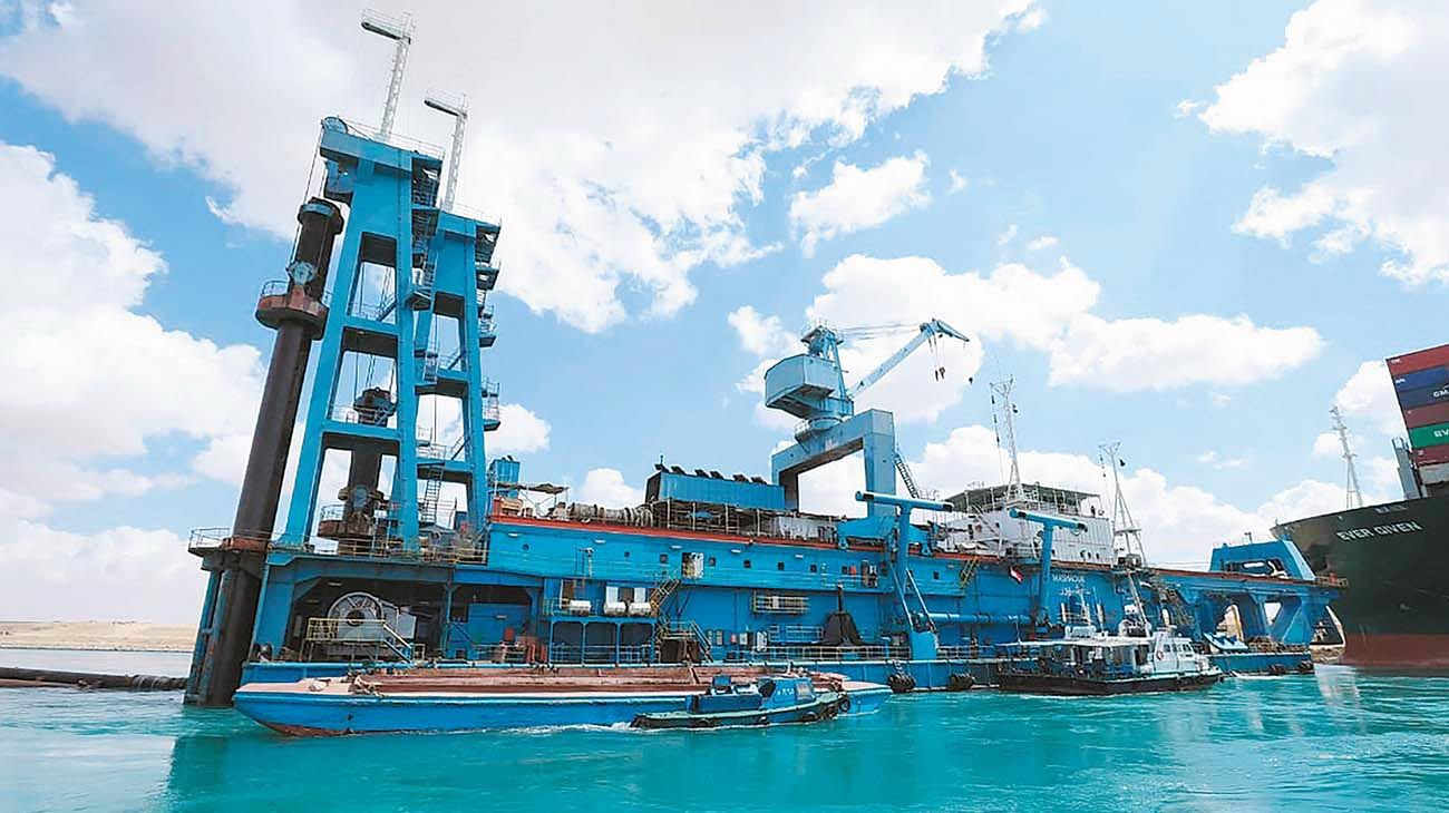 Suez: estiman hasta US$ 10 mil millones de pérdidas diarias
