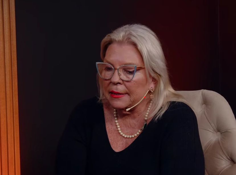 Elisa Carrió: "Tuve experiencias de violencia de género terribles en mi juventud"