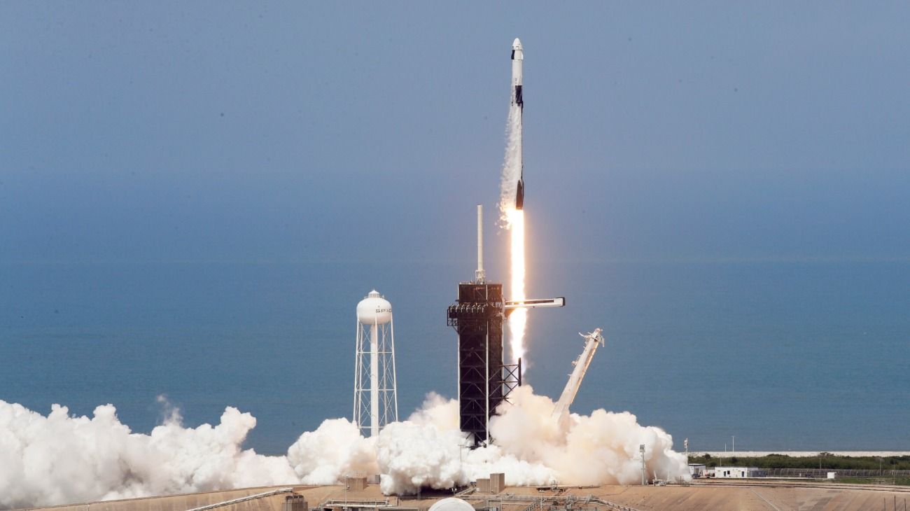 Lanzamiento exitoso de NASA y SpaceX: Crew Dragon ya está en órbita hacia la Estación Espacial