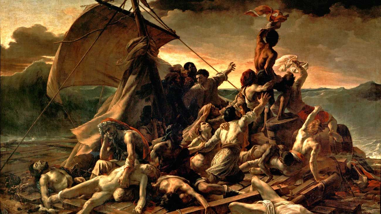 La trágica historia del naufragio que inspiró el cuadro “La Balsa de la Medusa”