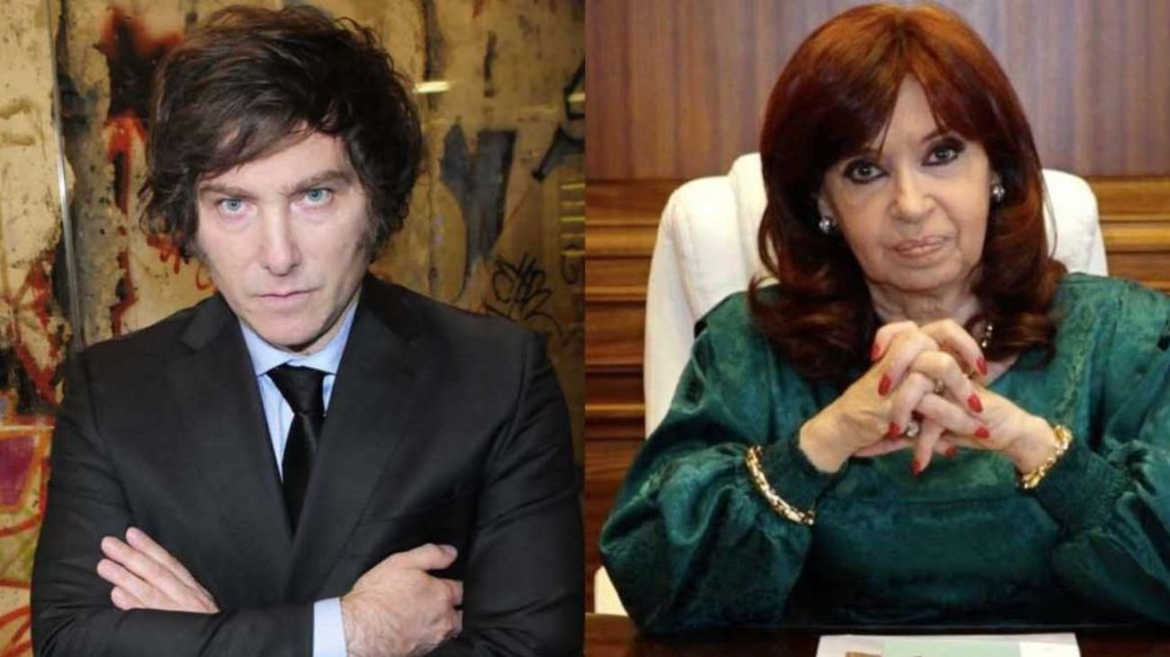 Cristina Kirchner busca polarizar con Javier Milei