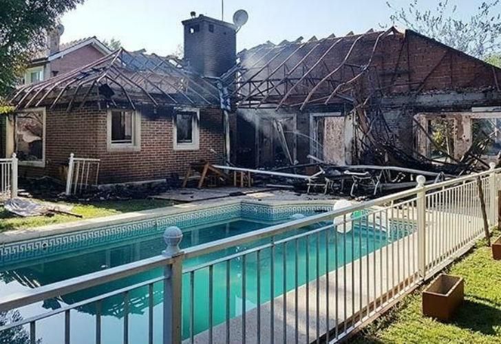 Discutió con su jefe y le prendió fuego la casa