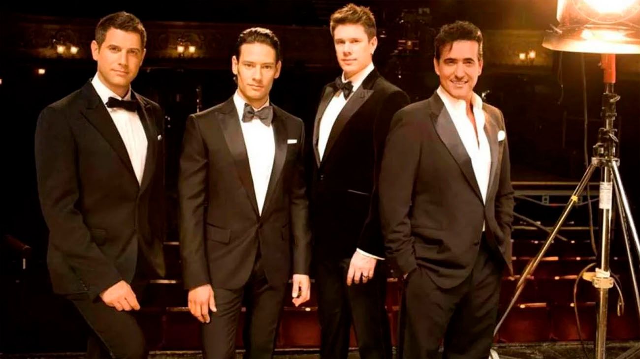 Il Divo vuelve a la Argentina para cautivar a sus fans