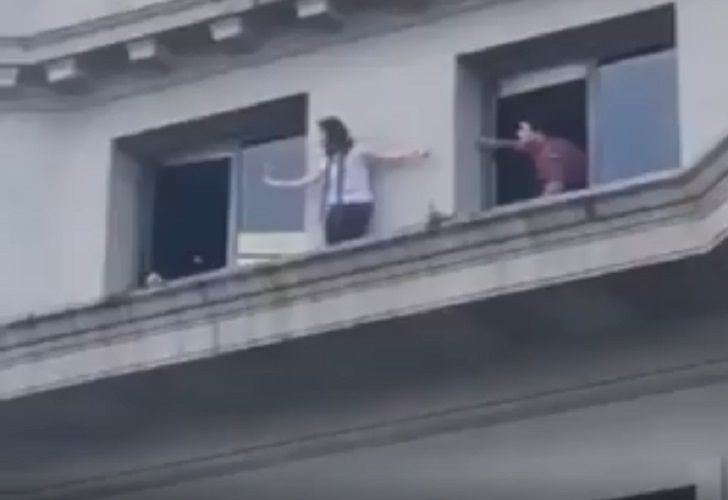Increíble rescate a una mujer que intentaba suicidarse en Palermo