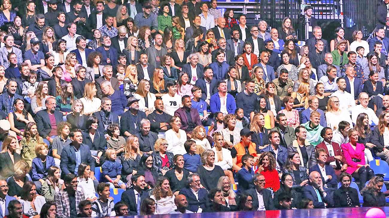 Agustina Macri es parte del Circo de Messi y en el estreno compartió el vip