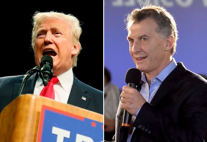 Mauricio Macri charló cinco minutos con Trump que lo invitó a Washington