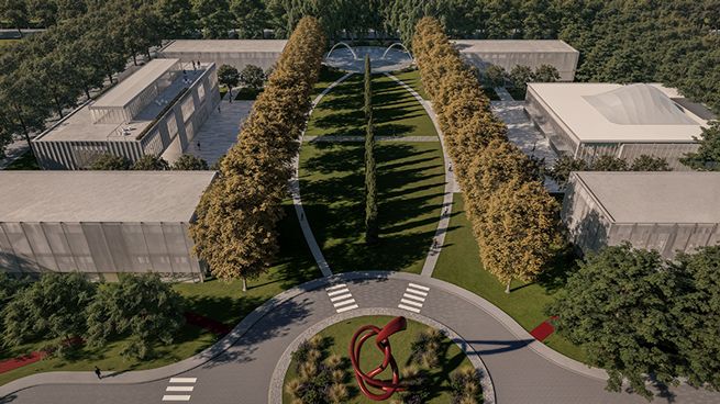 Así será el primer campus que construye la Universidad Siglo 21 dentro de un parque industrial en Argentina