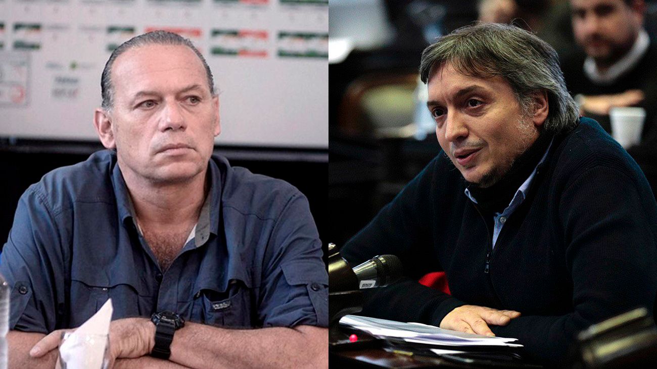 Sergio Berni aseguró que no agarró del cuello a Máximo Kirchner, pero confesó que discutieron fuerte