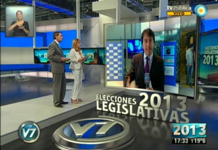 La TV Pública estrenó realidad aumentada en las elecciones
