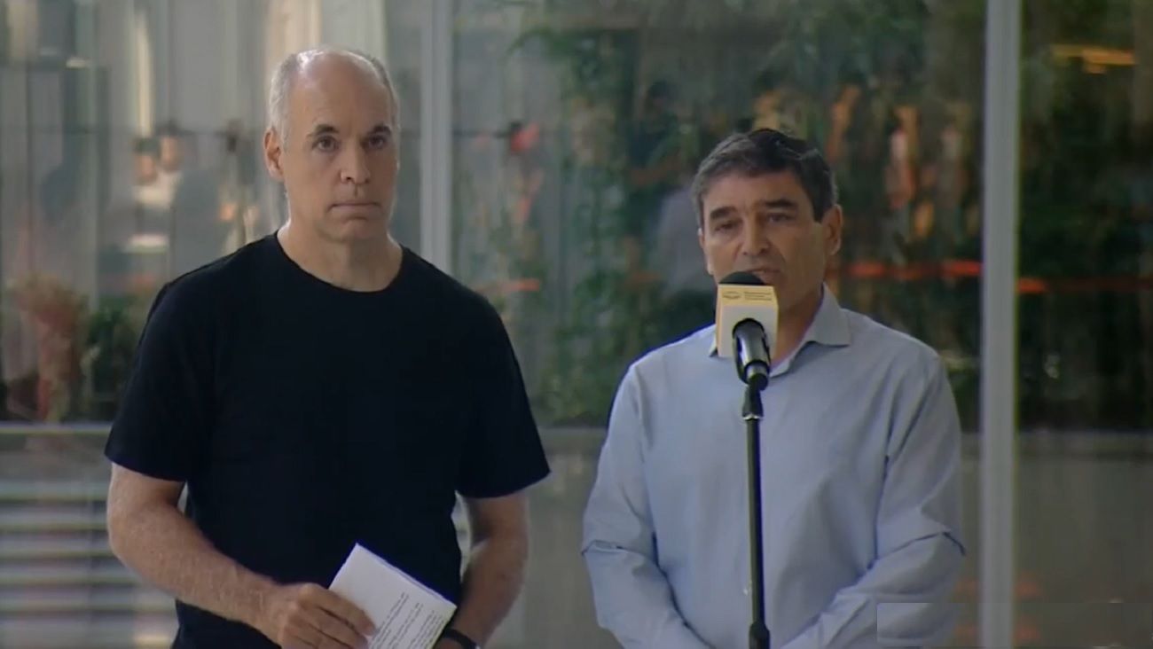 El estornudo de Horacio Rodríguez Larreta: "Fue un acto reflejo"