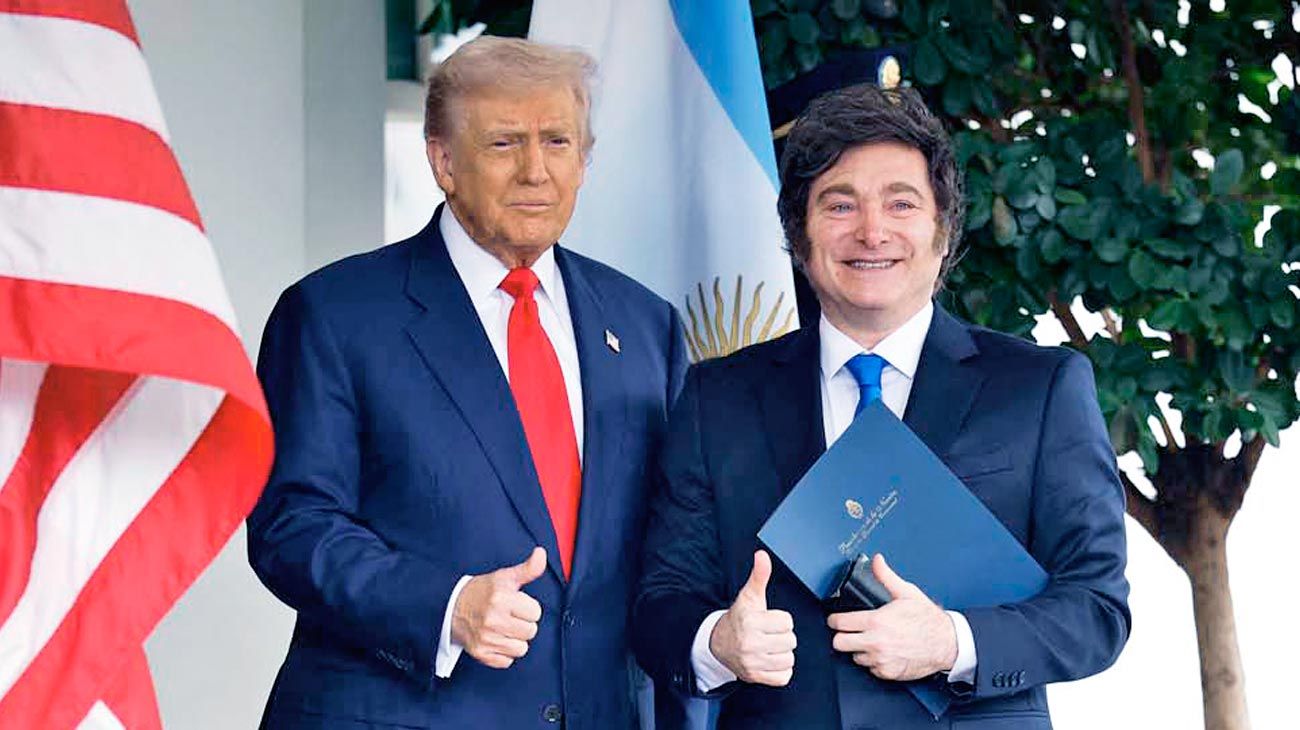 Trump y Milei fortalecen la relación bilateral con un pacto sobre comercio e inversión