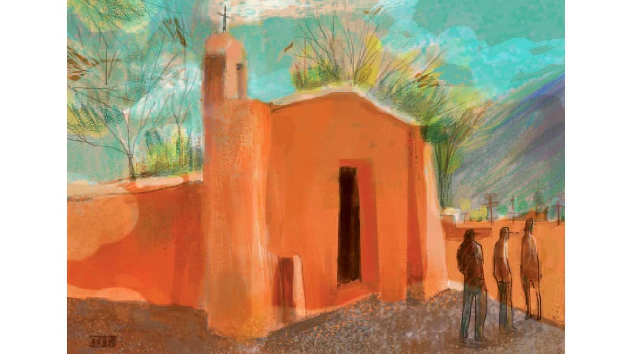 La iglesia del pueblo