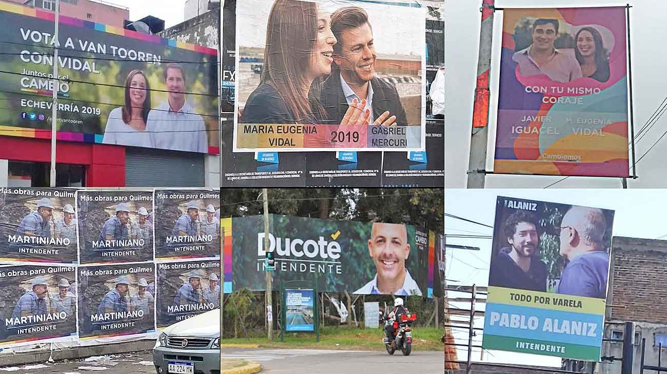 En el Conurbano, la campaña callejera de "Juntos por el Cambio" es sin Macri