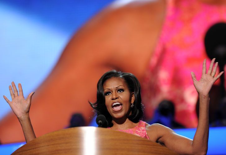 Michelle Obama pide que el pueblo se una y vote a Barack