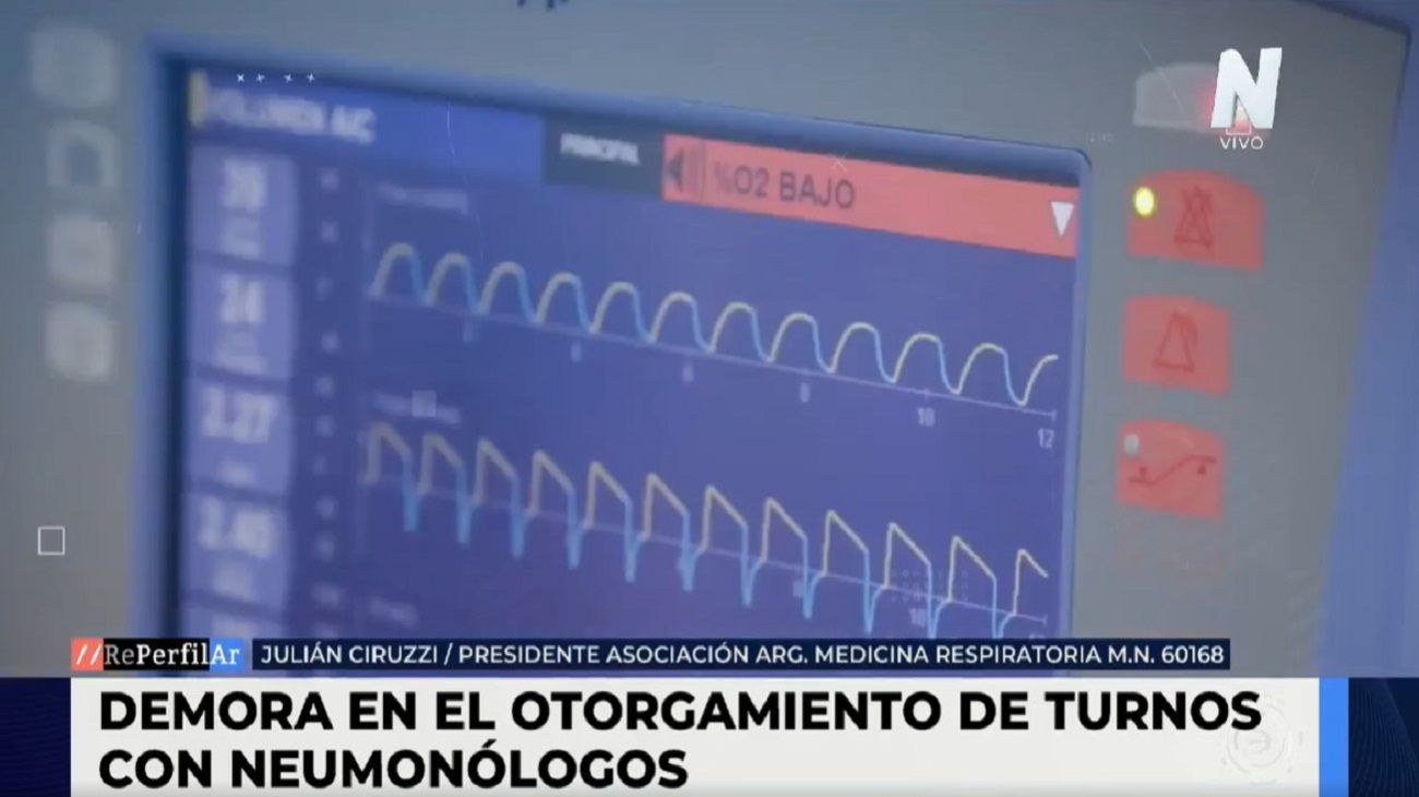 Efecto pandemia: los turnos con los neumonólogos tienen una ocupación del 80%