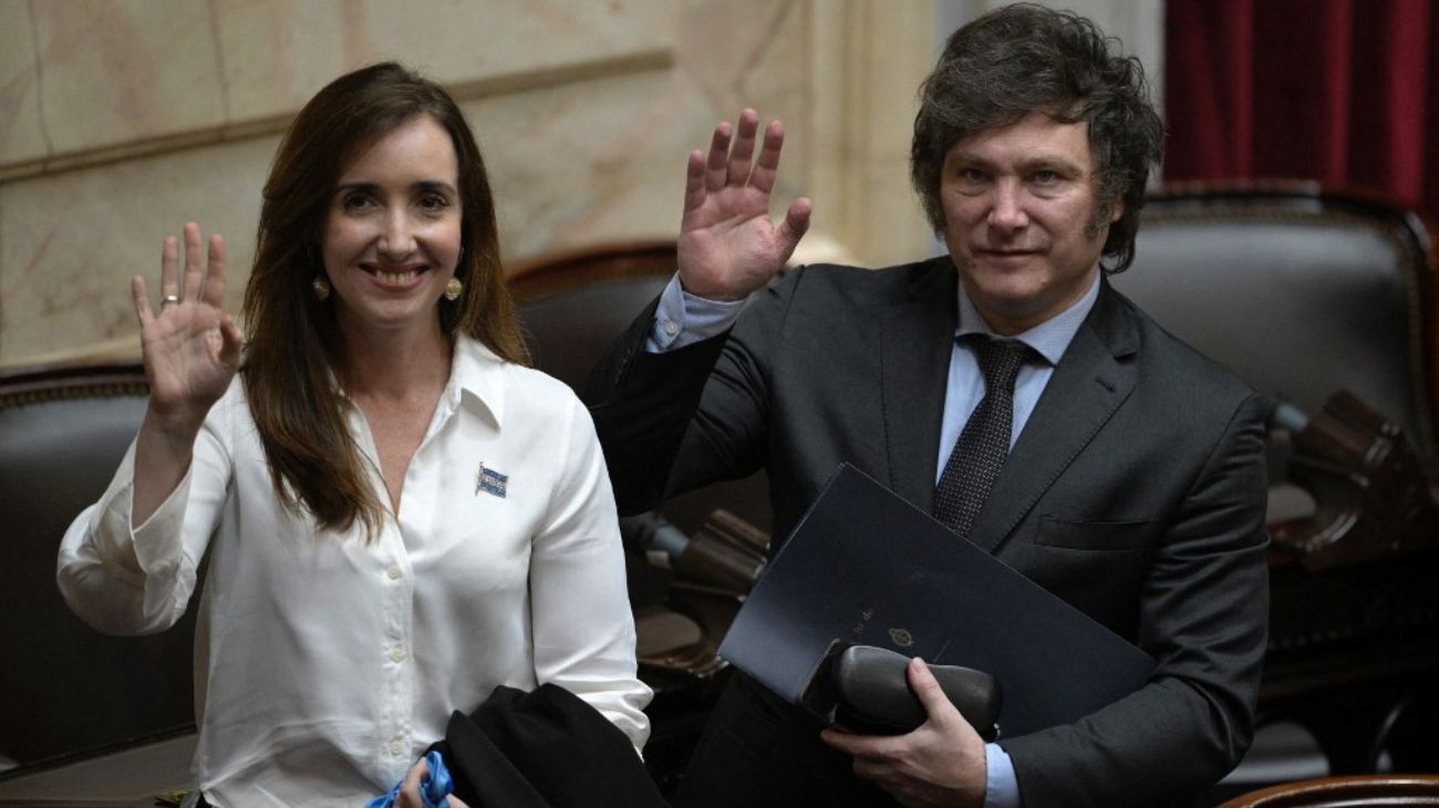 Cómo quedaría conformada la "línea sucesoria" de Javier Milei según la Ley de acefalía