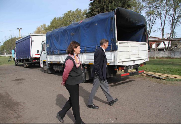 Santa Fe: el kirchnerismo aclaró que la mercadería era para "urgencias"