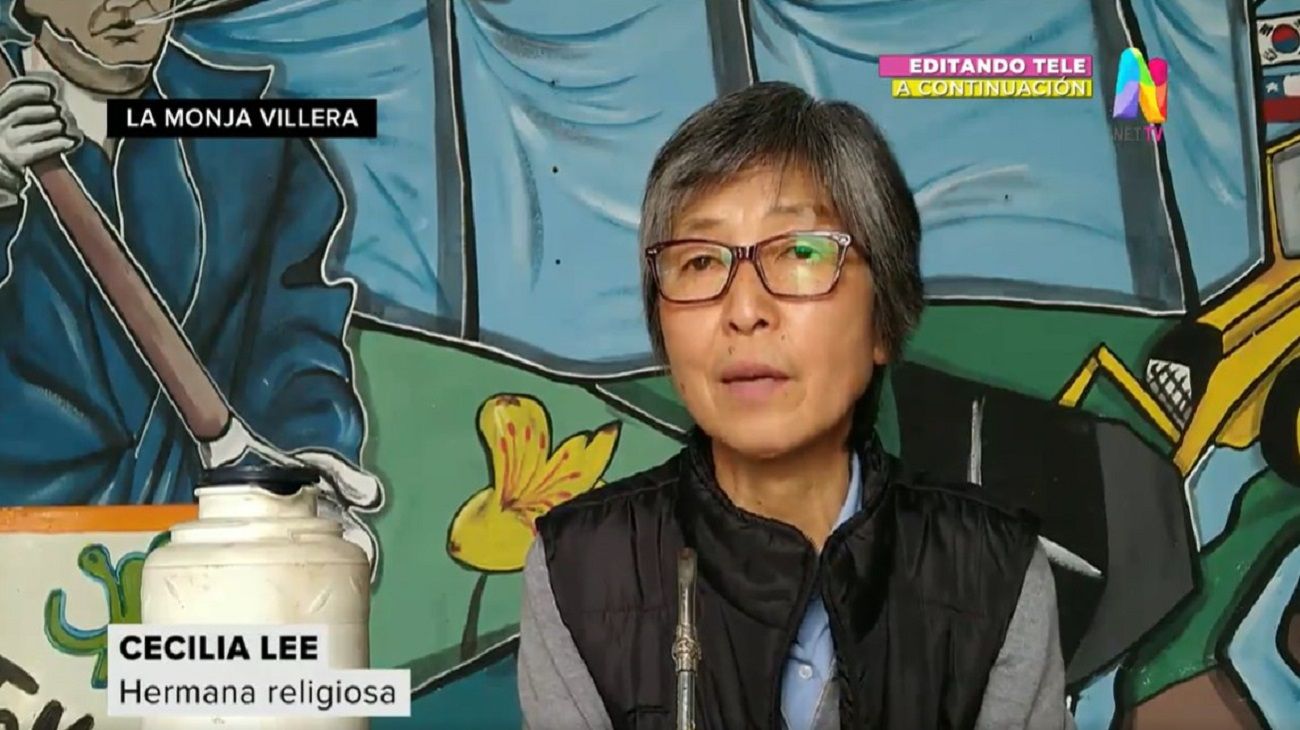Quién es Cecilia Lee, la "monja villera" que ayuda a los más necesitados