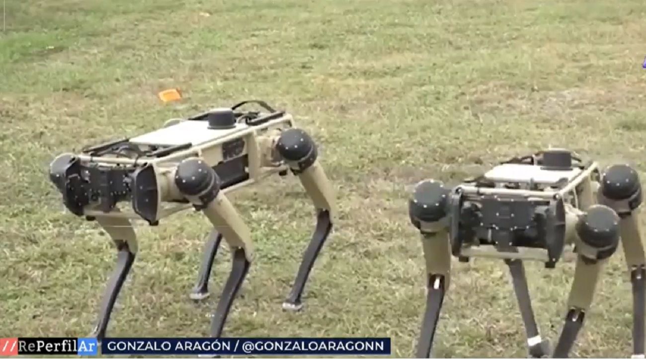 Perros robots podrían vigilar la frontera entre Estados Unidos y México