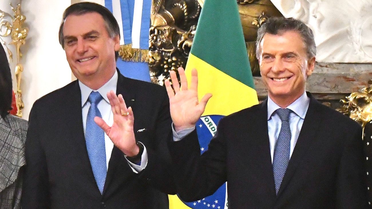 Macri recibió a Bolsonaro: "Estamos muy cerca de un acuerdo con la Unión Europea"