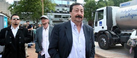 Apablaza, en un acto kirchnerista
