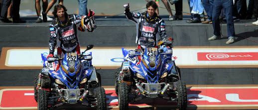Un comienzo "feliz" del Dakar 2012