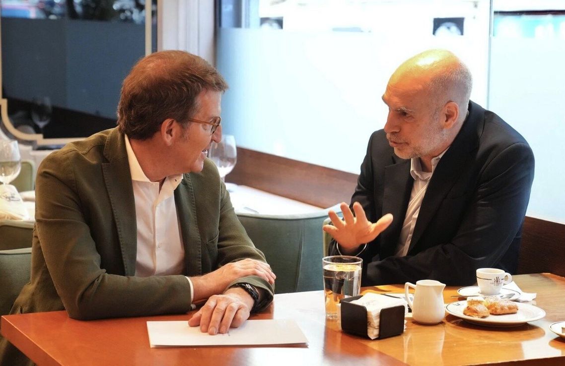 Rodríguez Larreta se reunió con el líder del PP: “Es un abanderado de la moderación, como yo”