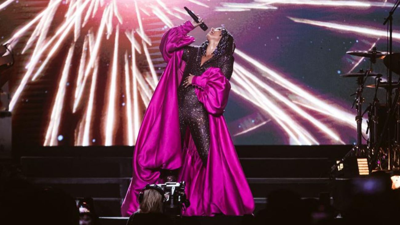 Alicia Keys estalló el escenario del Movistar Arena
