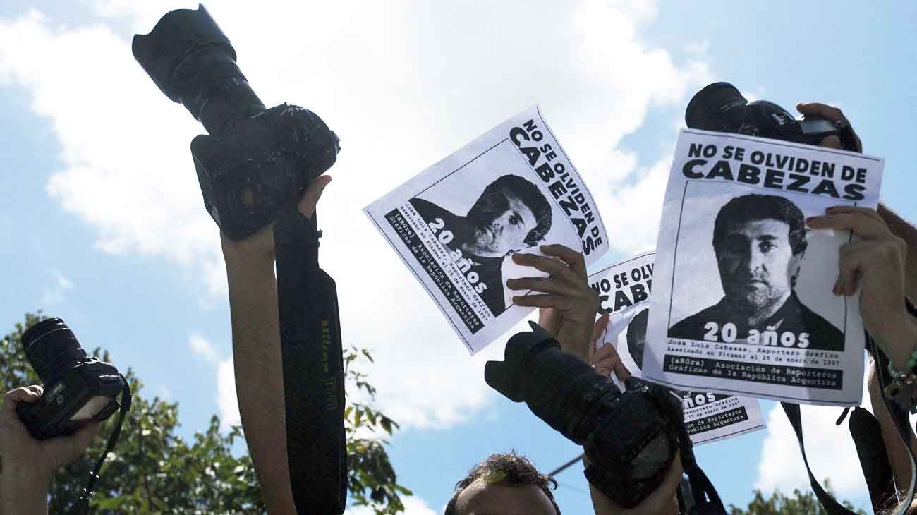 "No se olviden de Cabezas", un lema para el buen periodismo