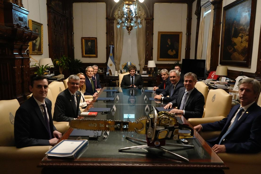 El secretario del Tesoro de EEUU tras reunirse con Milei en Casa Rosada: "Ratificamos nuestro pleno apoyo al presidente"