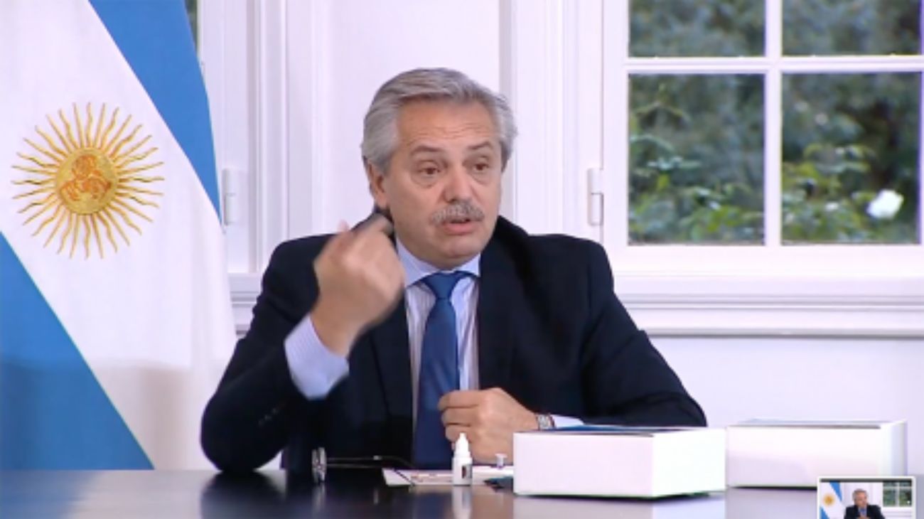 ¿Qué dijo Alberto Fernández?