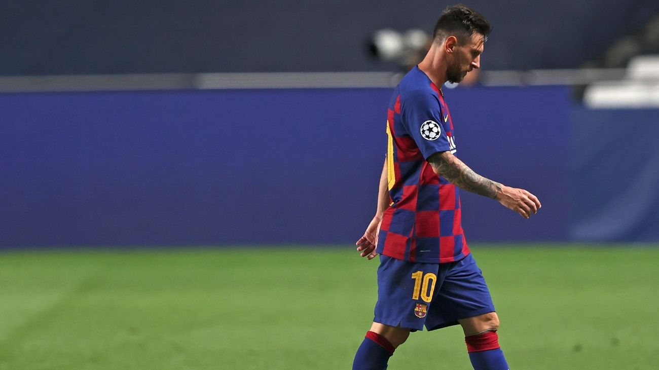 La renuncia de Messi
