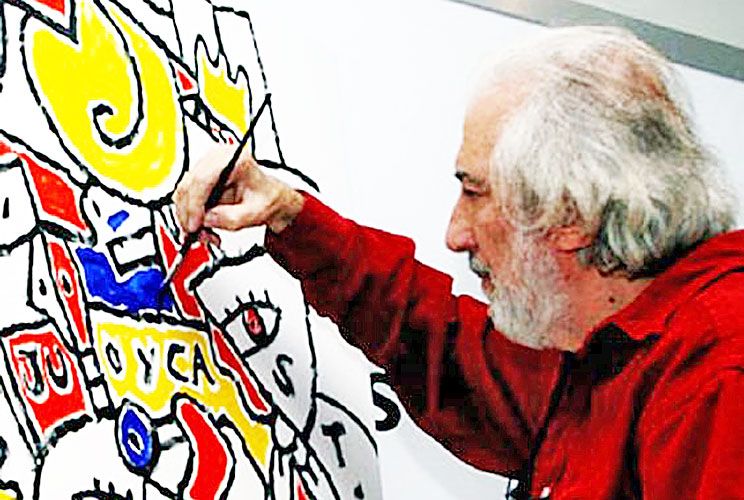 El último adiós al pintor Adolfo Nigro