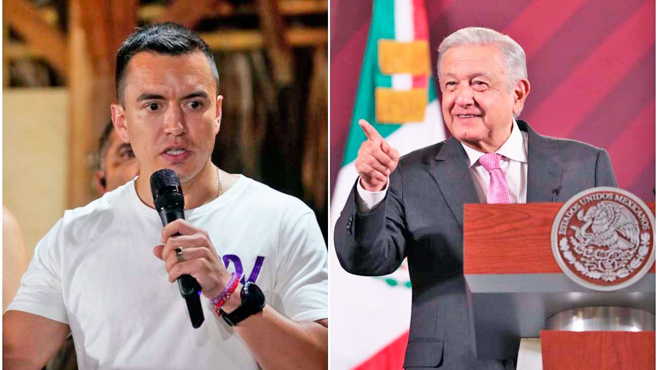AMLO advierte que si Noboa no se disculpa insistirá en la expulsión de Ecuador de la ONU