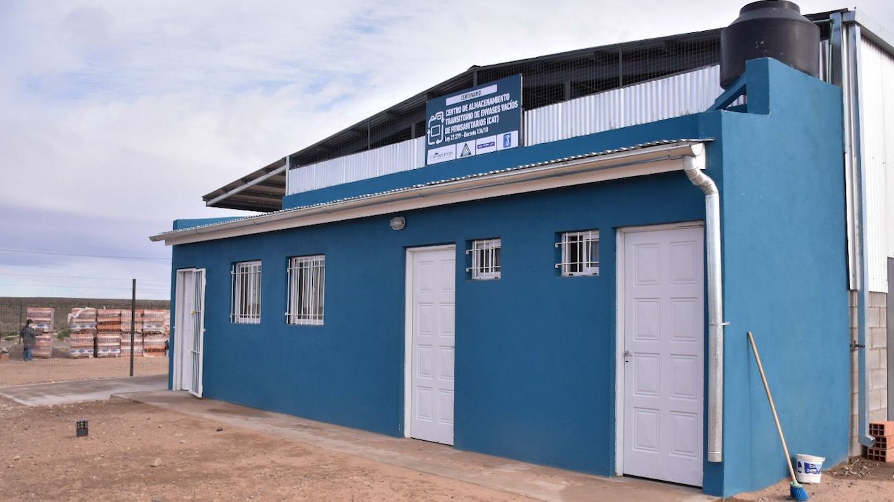 Inauguran el primer centro de almacenamiento de envases de agroquímicos en la Patagonia