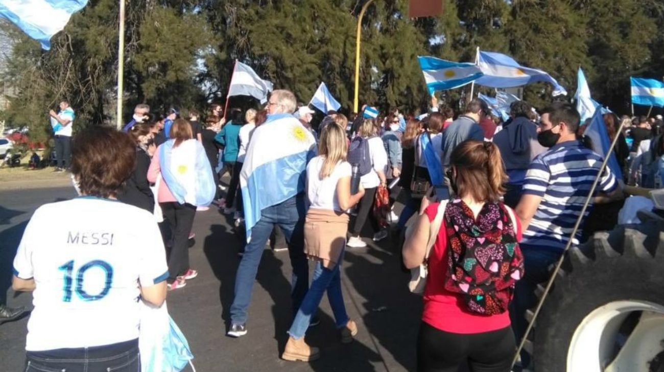 VIDEO | Intendente santafesino dio positivo tras asistir a la marcha del 17A