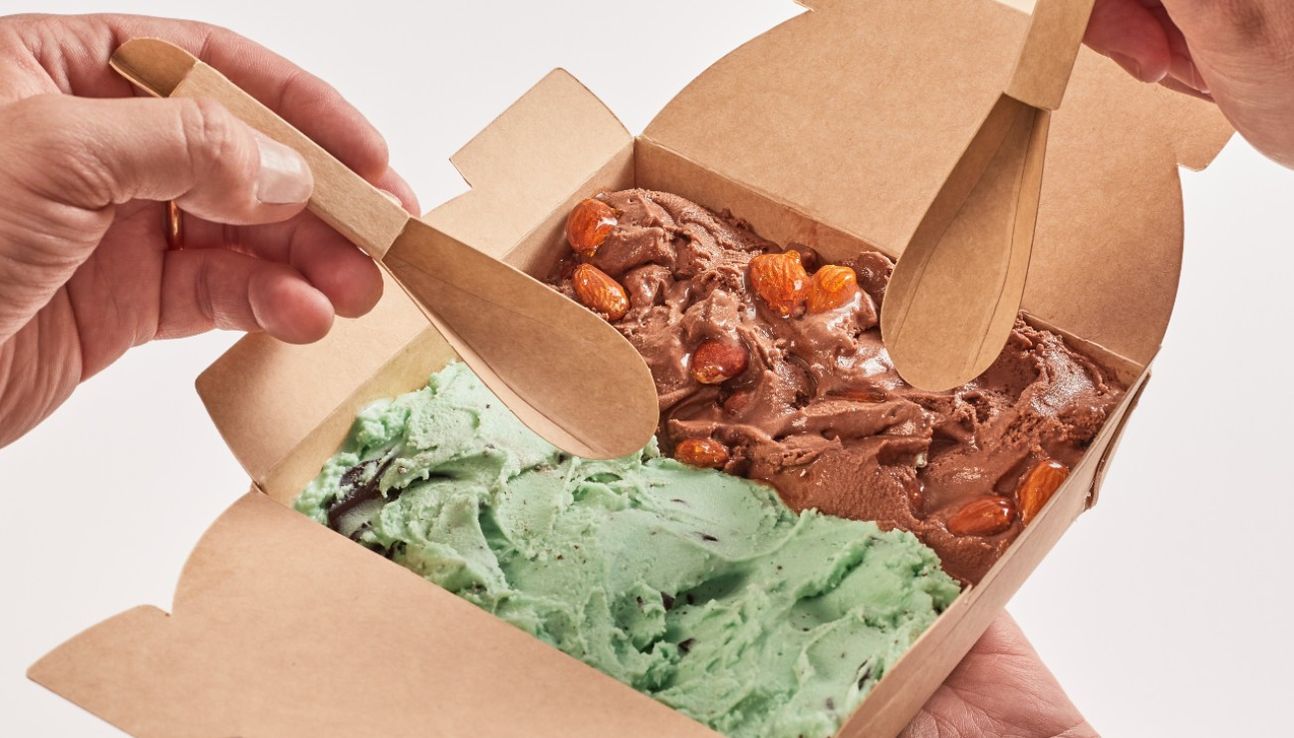 El Grupo HZ lanza los primeros potes de helado en cartulina reciclable y biodegradable