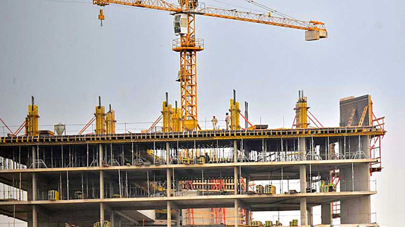 La construccion creció 4,3% en octubre y consolida su recuperación