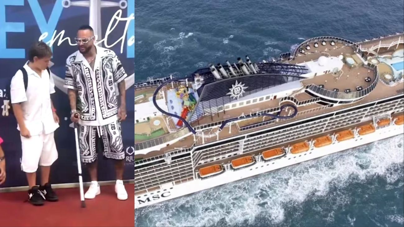 Cuánto costaba acompañar a Neymar en su crucero de lujo y quiénes son los Toiss, sus amigos pagos