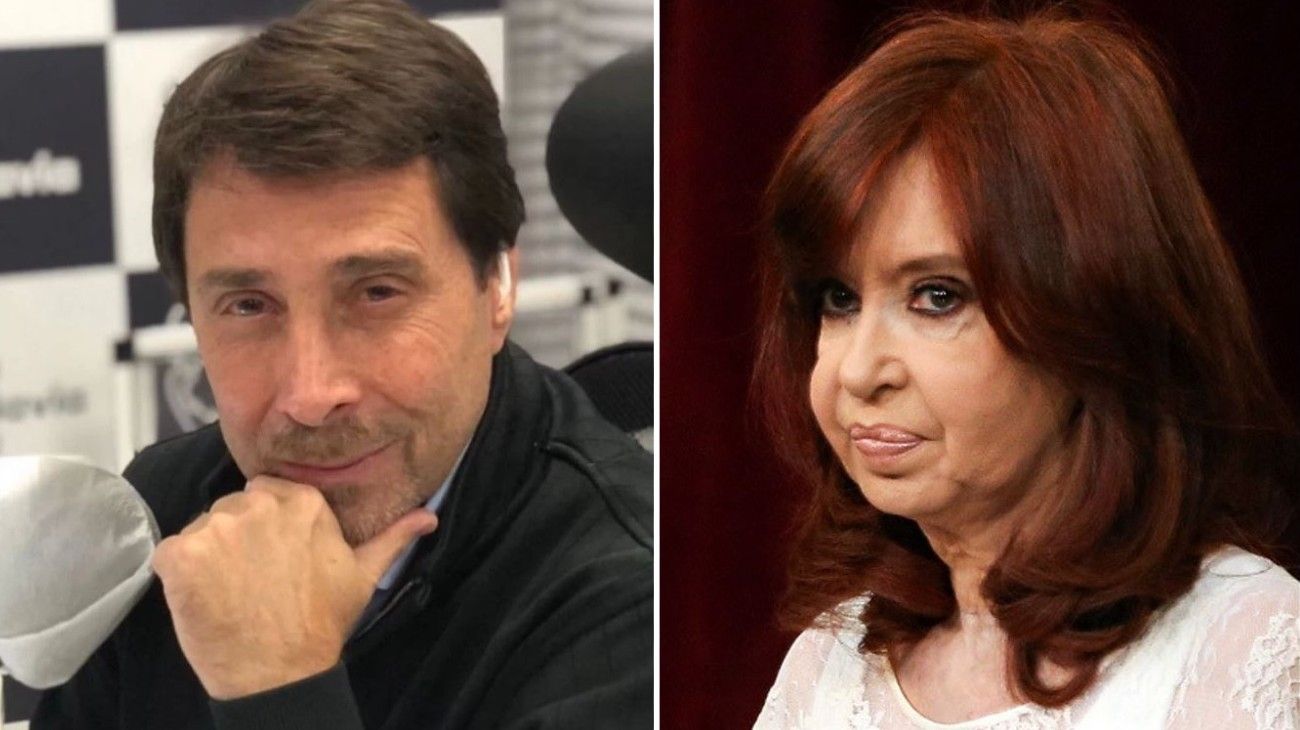 Eduardo Feinmann acusó a Cristina Kirchner de ser "cómplice de los militares"