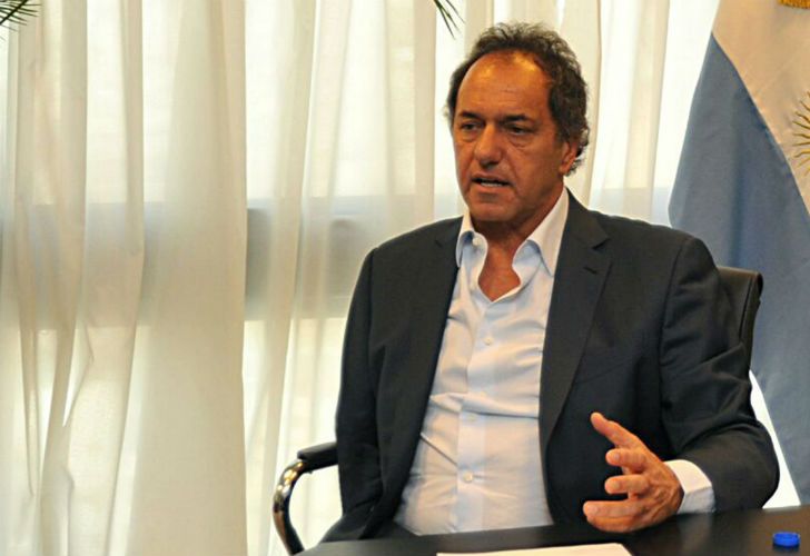 Scioli: "La Cámpora es el presente y el futuro de la Argentina"